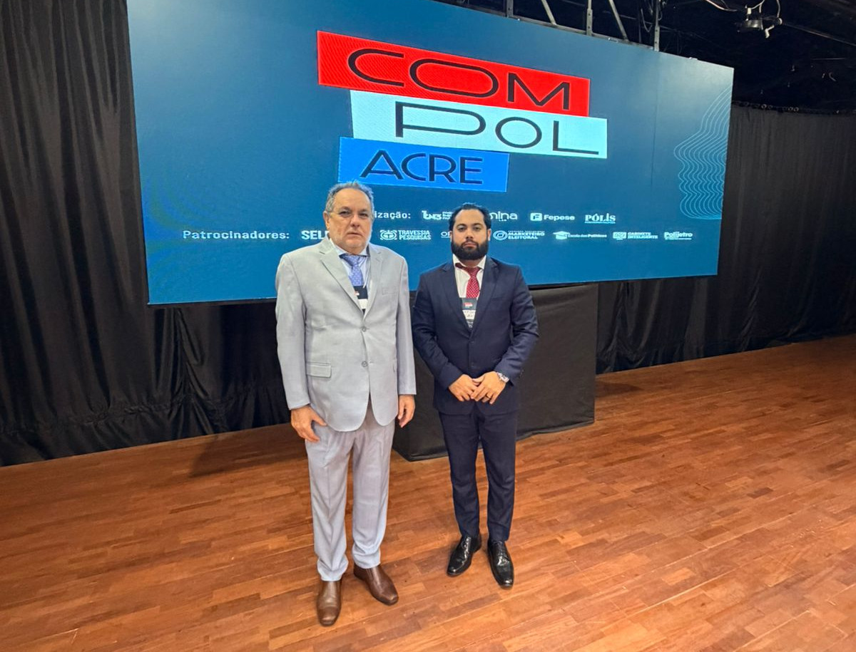 Grupo Acronet Corporativo destaca plataforma "Conecta Político" durante o COMPOL Acre